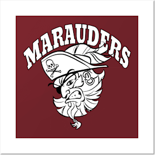 Marauders Mascot Posters and Art